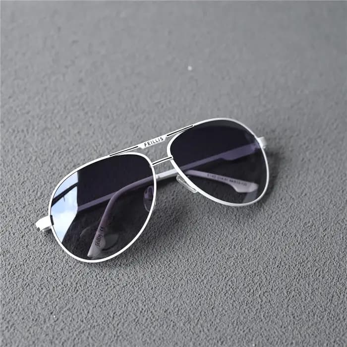 Janvancy-Lunettes de soleil blanches pour hommes et femmes