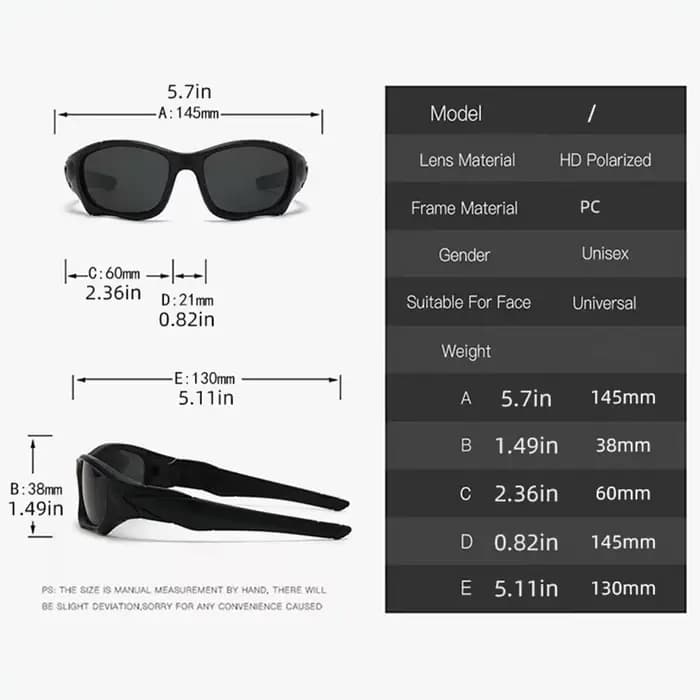 Lunettes de soleil anti-reflets tendance pour hommes et femmes