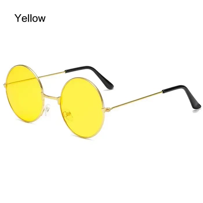 Lunettes de soleil rondes rétro pour hommes et femmes