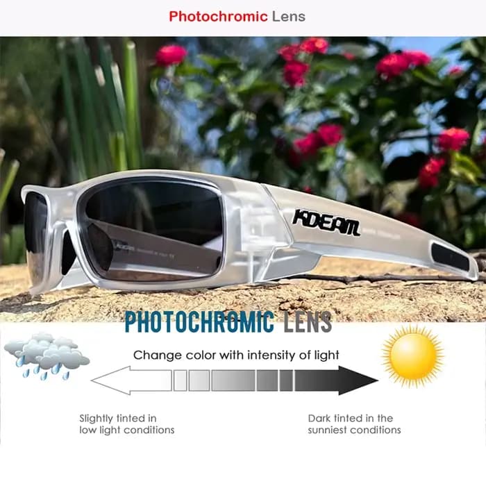 KDEAM mode lunettes de soleil polarisées hommes femmes lunettes de Sport en plein air plage pêche vo