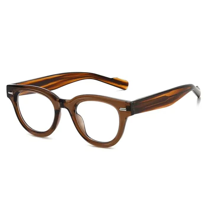 Lunettes optiques de protection à texture en bois pour femmes et hommes