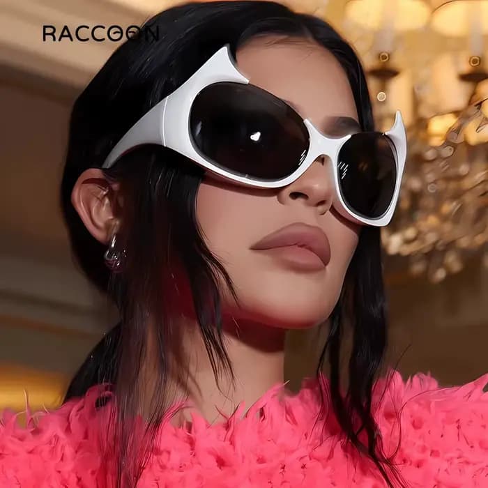 Sexy Gotham lunettes de soleil yeux de chat femmes Vintage marque de luxe Design mode Punk
