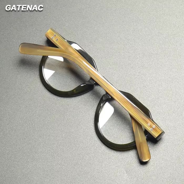 Gatenac Vintage lunettes de lecture faites à la main hommes Anti lumière bleue photochromique