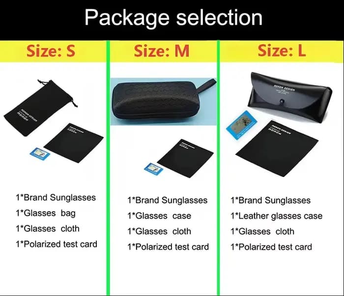 Lunettes de soleil polarisées AORON en alliage pour hommes et femmes