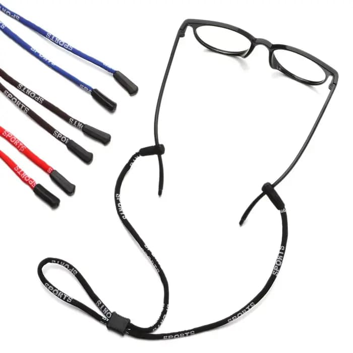 Corde de lunettes de soleil coordonnante pour hommes et femmes