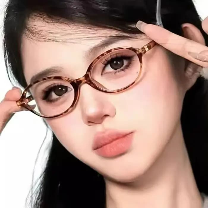 Lunettes de soleil ovales léopard Vintage pour hommes et femmes