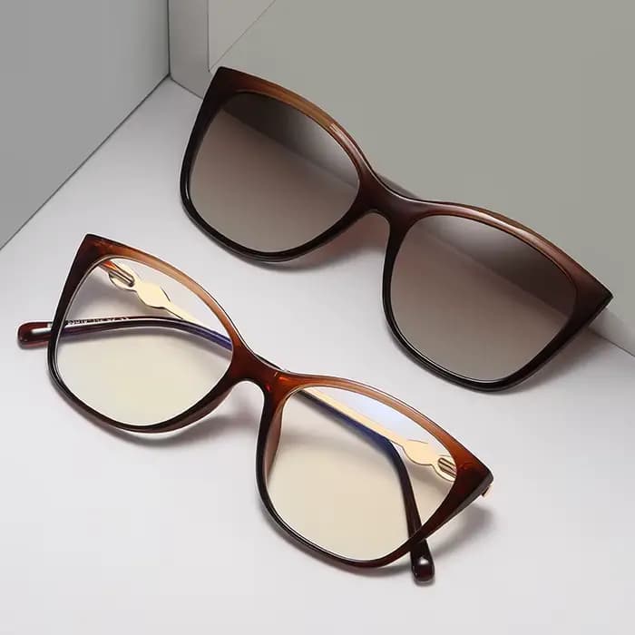KANDREA femmes magnétique Clip-On Prescription lunettes de lecture