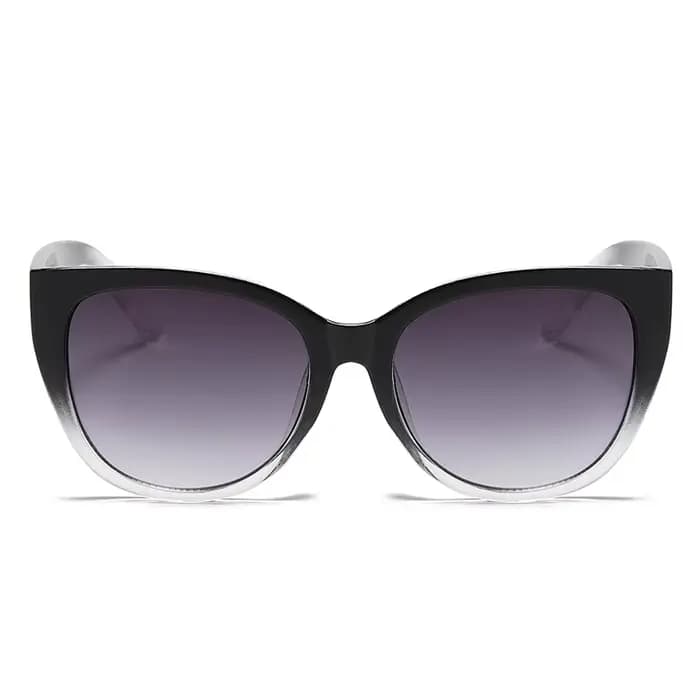 Lunettes de soleil œil de chat pour femmes, design de marque, dégradé, Simple, jambes larges, unisex