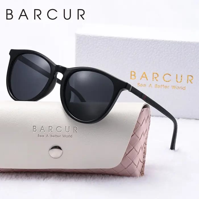 Lunettes de soleil polarisées roses pour femmes
