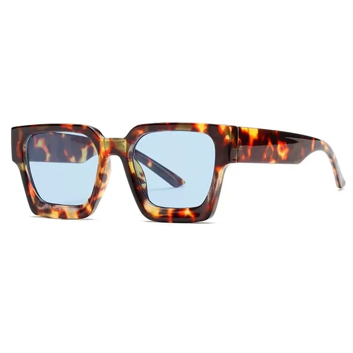 Lunettes de soleil carrées rétro pour hommes et femmes