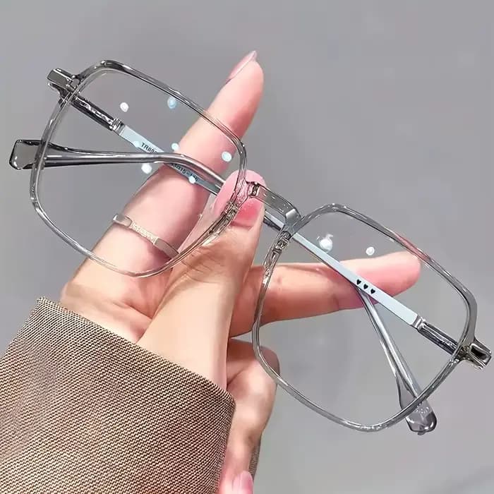 Lunettes carrées tendance grande taille