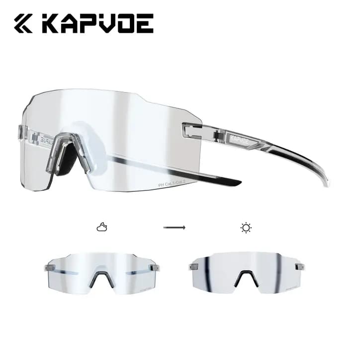Lunettes de soleil photochromiques Kapvoe pour hommes
