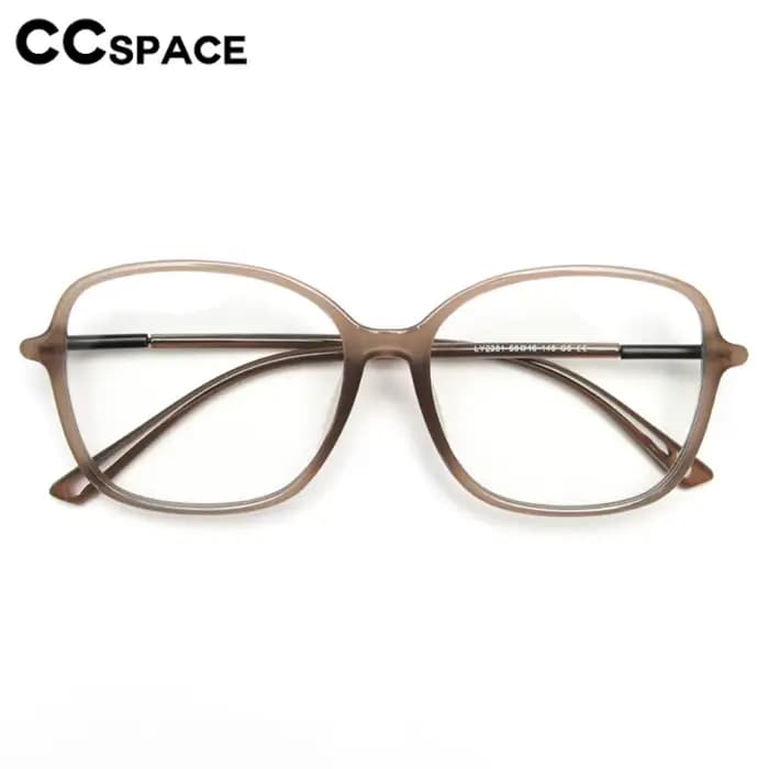 Lunettes de lecture ovales à grande monture pour femmes