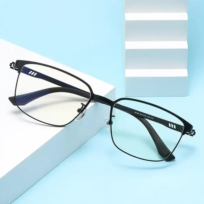 Monture de lunettes carrées pour hommes