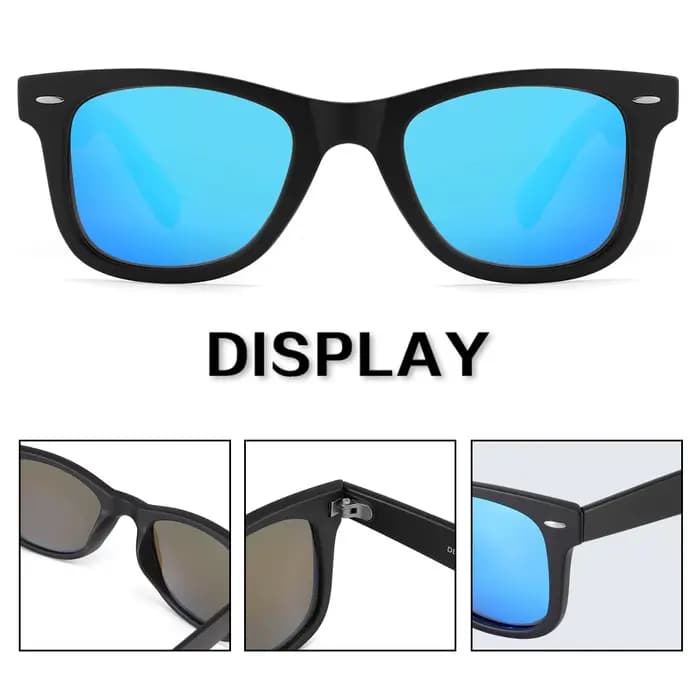 Lunettes de soleil polarisées classiques pour hommes et femmes