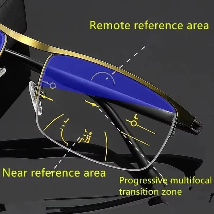 Lunettes de lecture multifocales progressives pour femmes et hommes