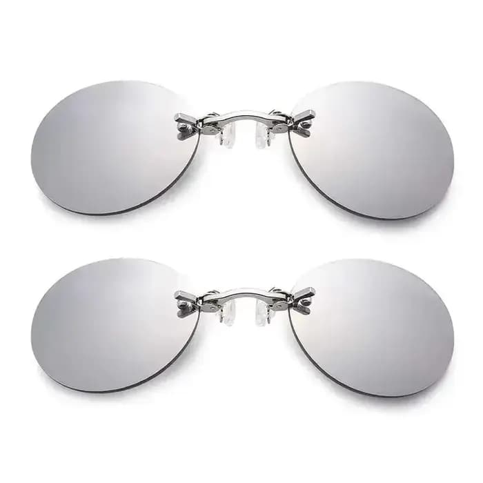  Lunettes de soleil VIEWRING1-2PCS à clipser sur le nez
