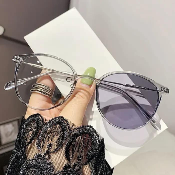 Lunettes photochromiques à la mode Anti-lumière bleue pour myopie