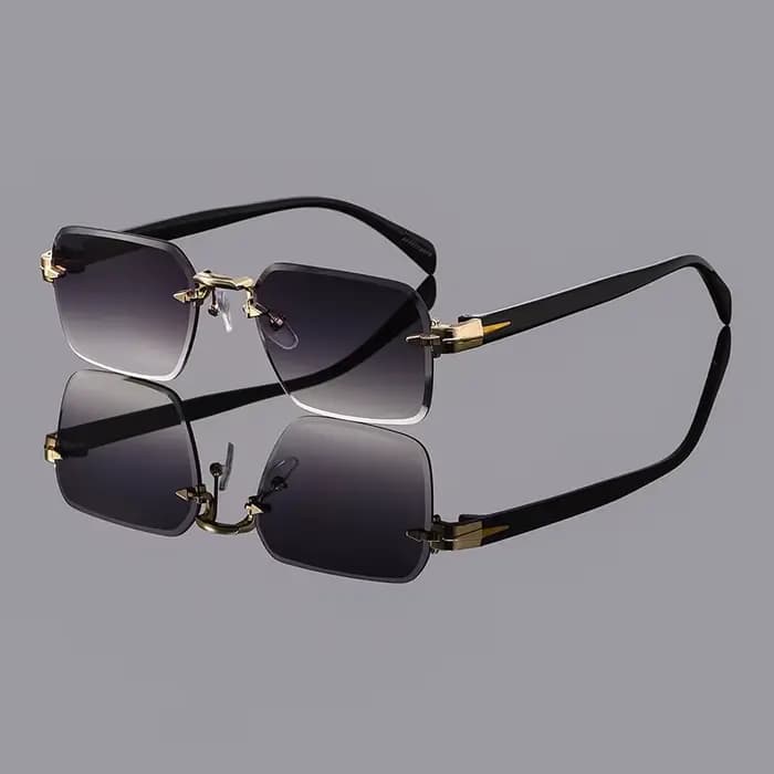 Lunettes de soleil unisexes multicolores décontractées