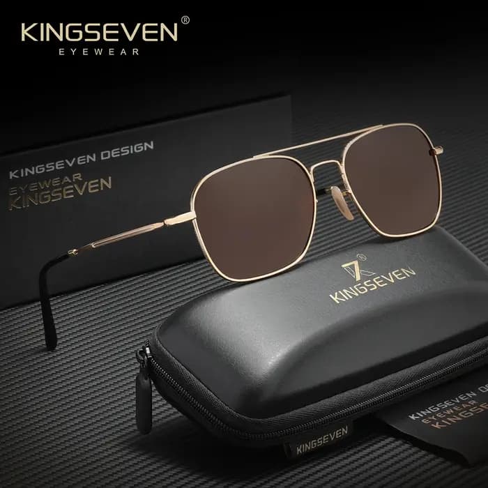 Lunettes de soleil de marque KINGSEVEN pour hommes