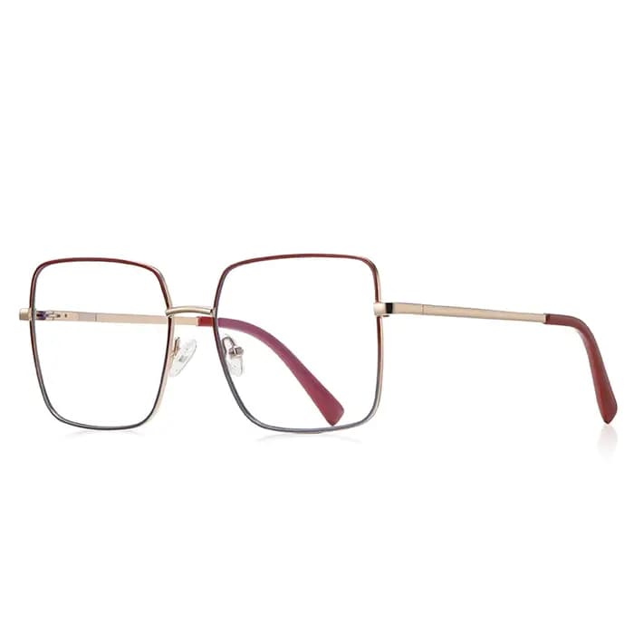 VICKY haute qualité Rectangle Prescription lunettes de lecture pour hommes femmes myopie hypermétropie Anti lumière