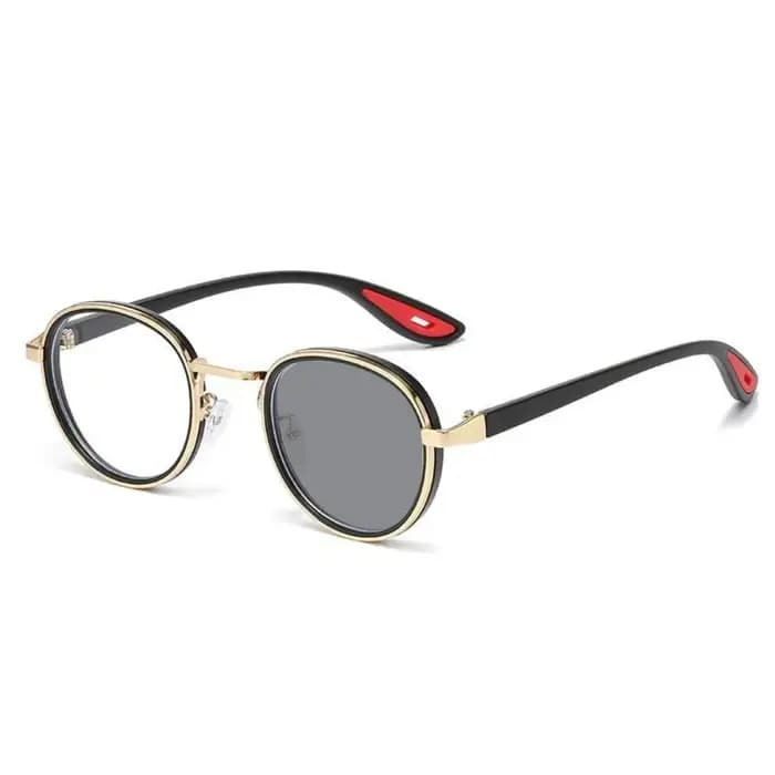 Lunettes de soleil rétro à verres de couleur changeante