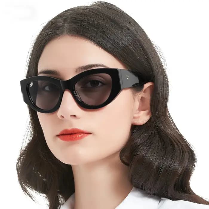 Lunettes œil de chat montures pour femmes marque de luxe concepteur nouvelle mode lunettes de soleil polarisées en plein air femmes lunettes optiques en acétate