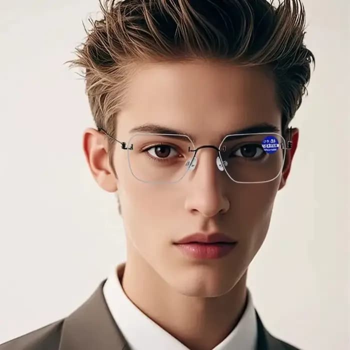 Lunettes de lecture à double mise au point pour un usage proche et lointain pour hommes et femmes