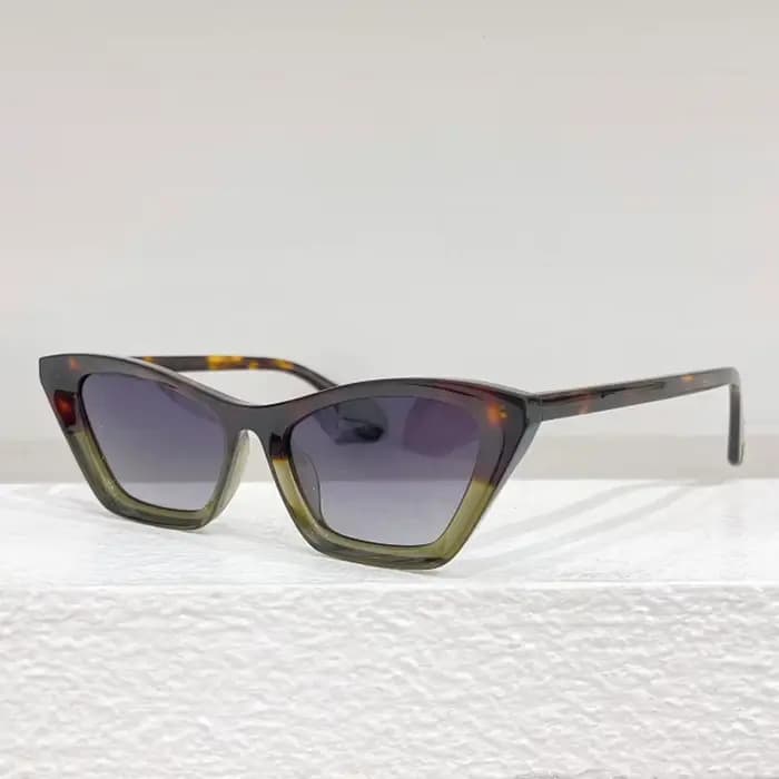 Mille 89 belgique marque lunettes de soleil Cateye Uv400 concepteur mode hommes et femmes multicolore acétate lunettes personnalisées