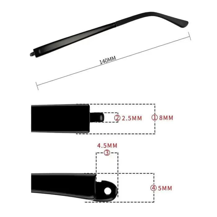 Outil de réparation de lunettes de soleil