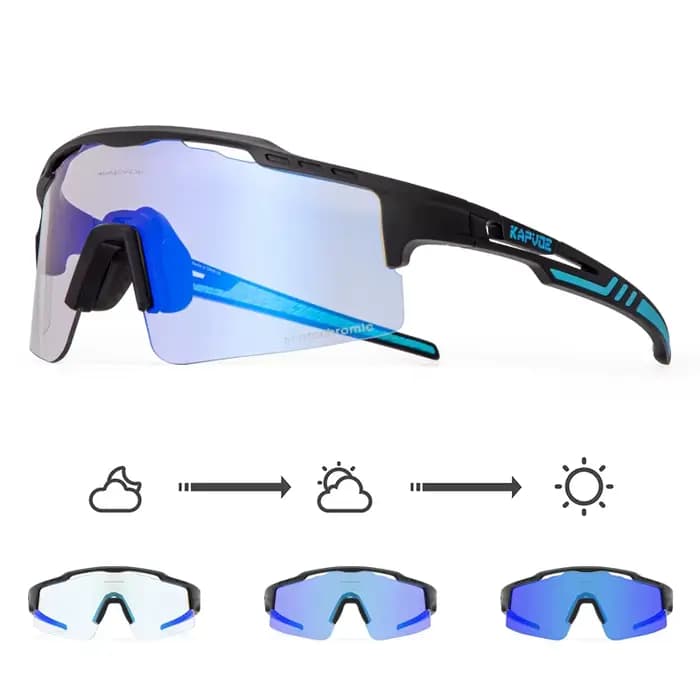 Lunettes photochromiques de cyclisme pour hommes et femmes
