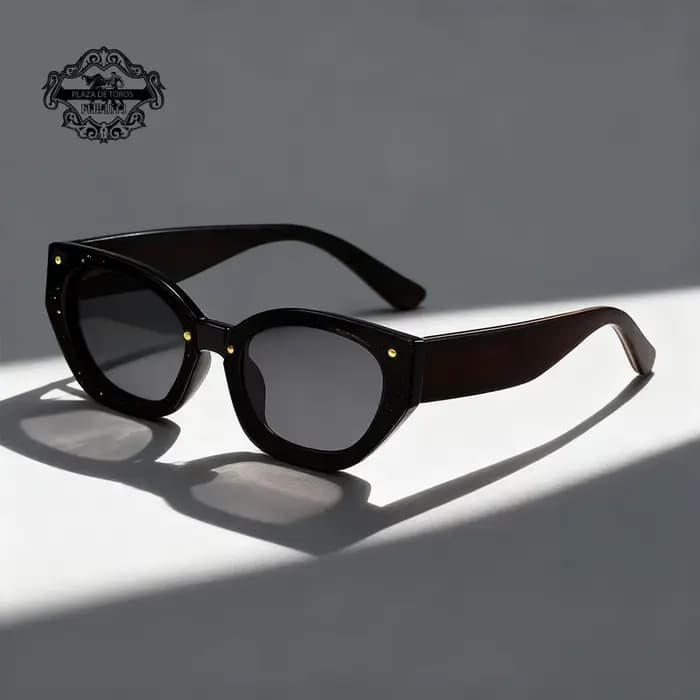 Lunettes de soleil polygonales Vintage en bois naturel pour hommes et femmes