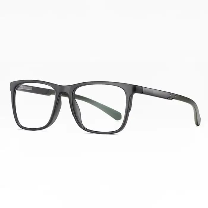 Lunettes rectangulaires à jante complète avec charnières à ressort, monture de lunettes TR-90, lunet