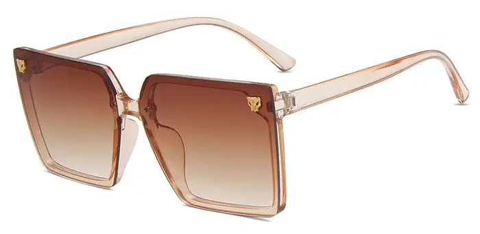 Lunettes de soleil carrées surdimensionnées pour femmes