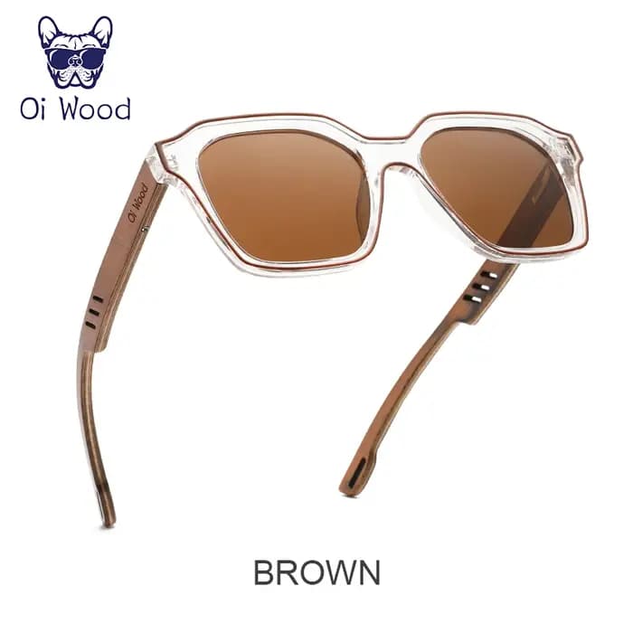 Oi bois lunettes de soleil femmes concepteur de mode