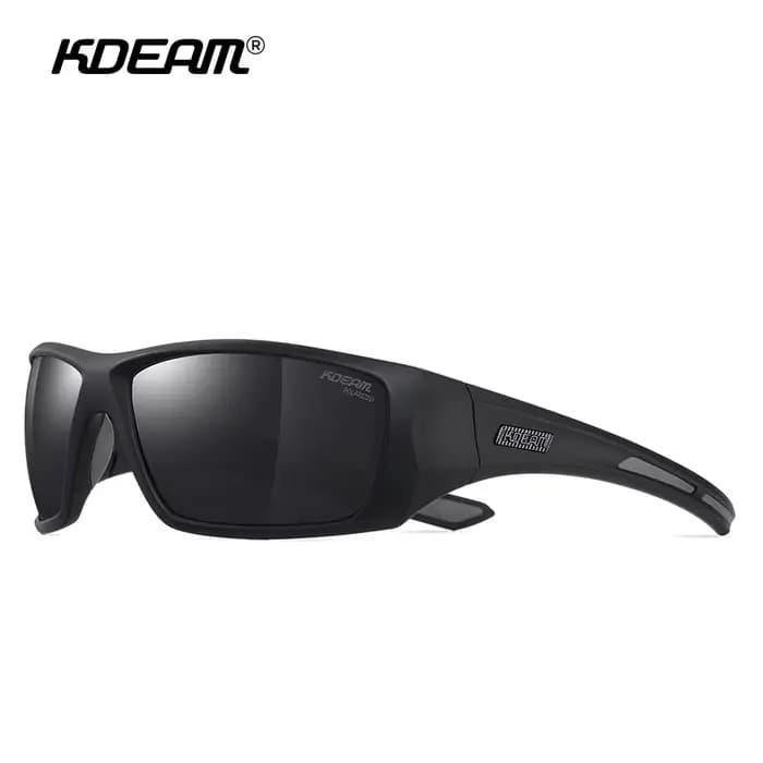 KDEAM-Lunettes de soleil de cyclisme polarisées pour hommes, grande élasticité, matériau TR90, lunet