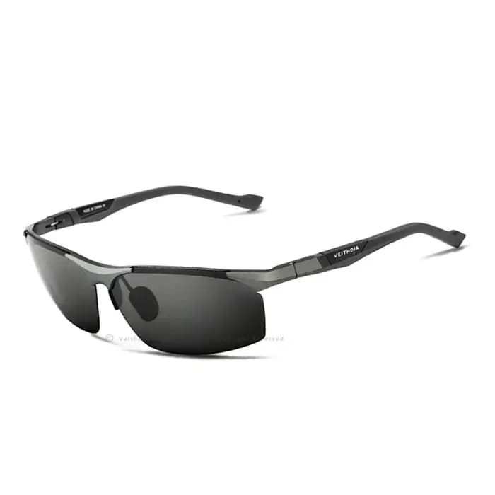 Lunettes de soleil polarisées en aluminium magnésium pour hommes