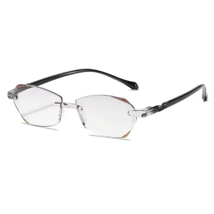 Lunettes de lecture coupe diamant pour femmes, lunettes de presbytie sans monture, lunettes de luxe
