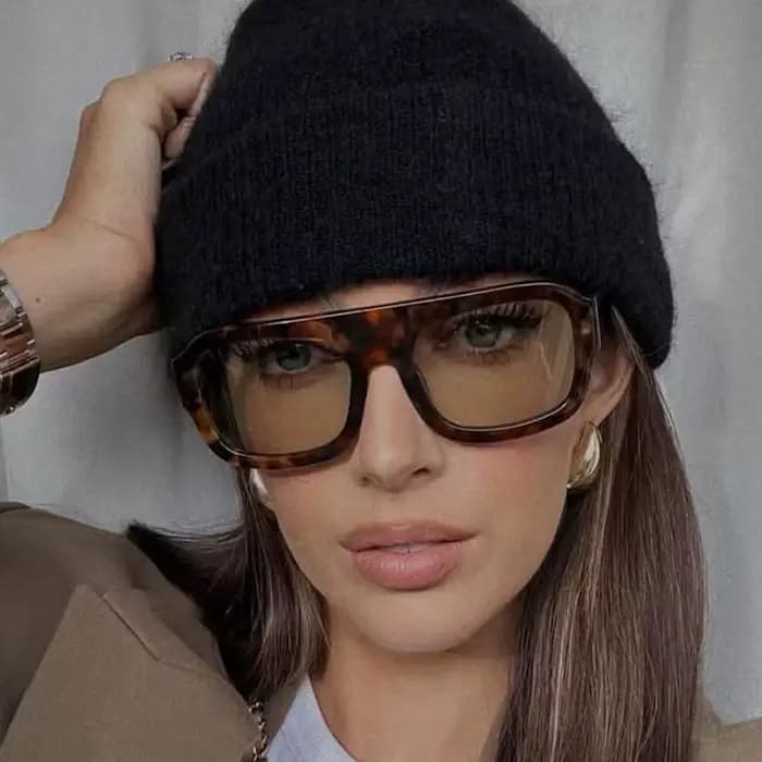 Lunettes de soleil Double Bridges pour femmes