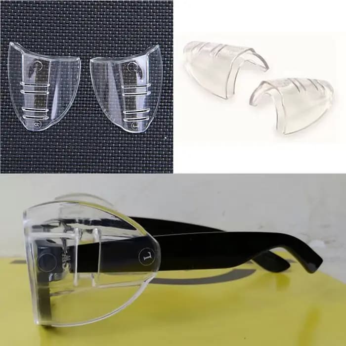 2/4 pièces – Nouveaux protège-yeux flexibles transparents anti-buée pour lunettes