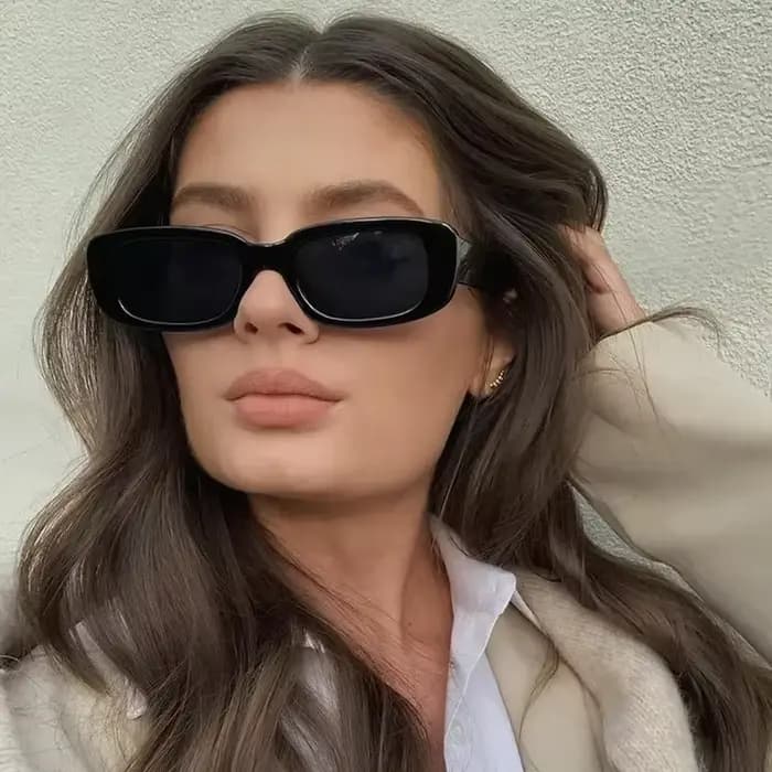 Lunettes de soleil carrées Vintage pour femmes