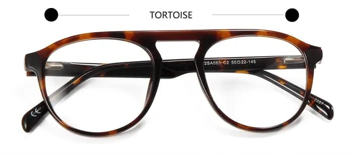 Lunettes Optiques Vintage en Acétate pour Homme et Femme
