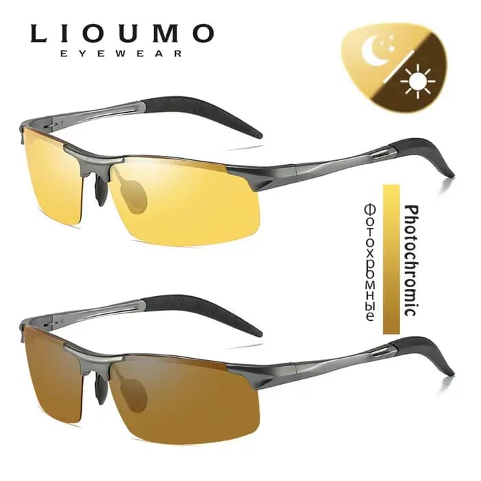 Top Anti-éblouissement jour nuit Vision lunettes pour la conduite hommes