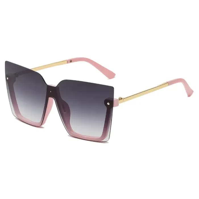 Randonnée surdimensionné carré Anti lumière lunettes femmes Vintage nuances marque concepteur grandes