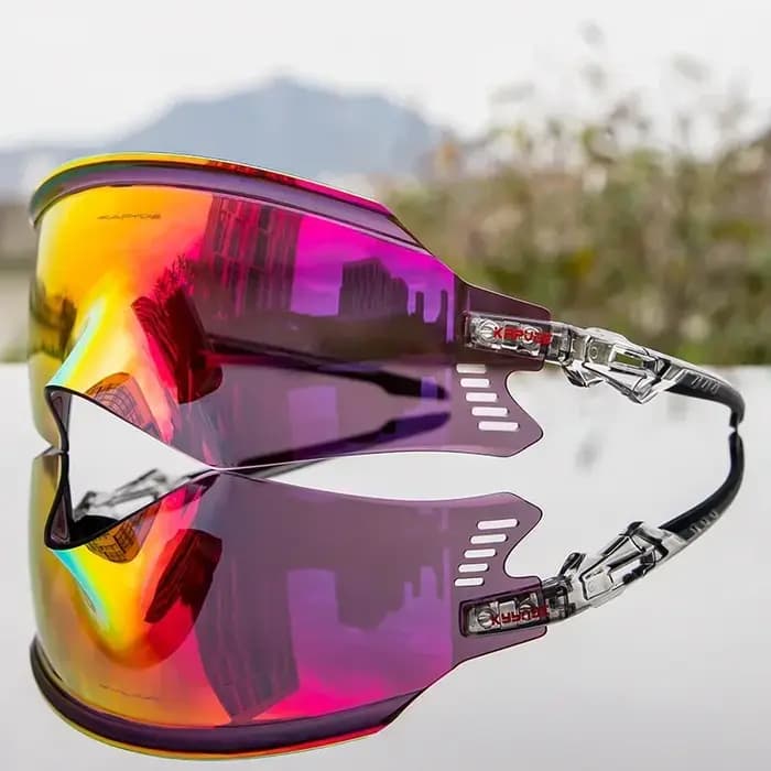 Kapvoe Sport lunettes de soleil pour homme vélo de route