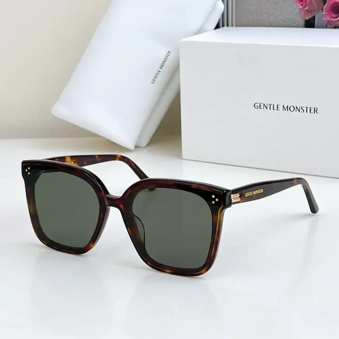 GENTLE MONSTER NEW HER – Lunettes de soleil surdimensionnées en acétate pour hommes