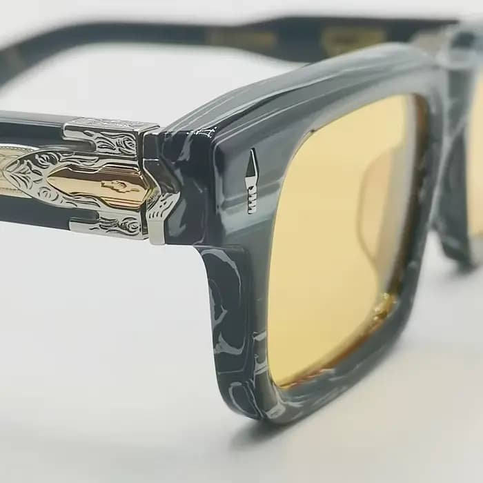 Lunettes de soleil BELVEDERE en acétate UV400 de qualité supérieure