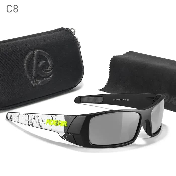 KDEAM – lunettes de soleil de pêche pour hommes