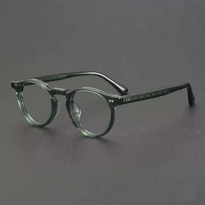 Lunettes rondes en acétate pour hommes et femmes, nouveau Design de marque japonaise, monture à la m