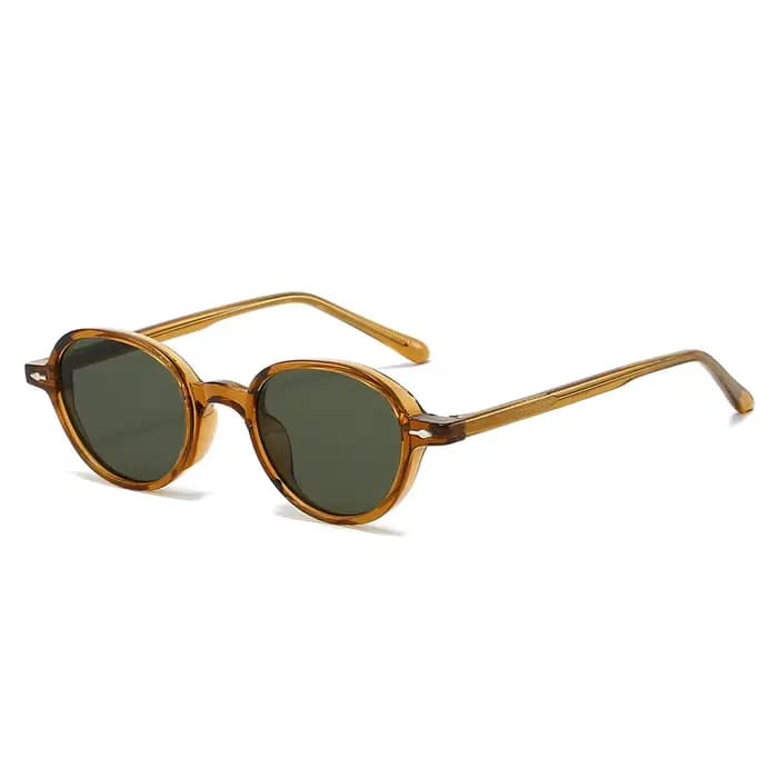 Lunettes de soleil rondes Vintage classiques pour hommes et femmes